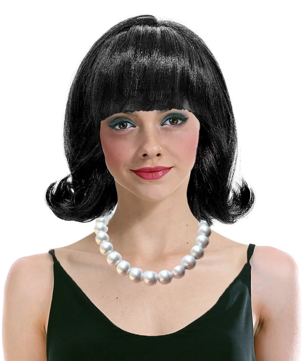 50S VINTAGE RETRO BOB WIG (BLACK)
